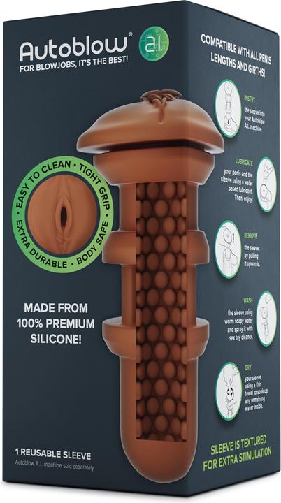 Produktbild Autoblow A.I. Silicone Vagina Sleeve