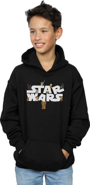 Produktbild Star Wars Kiddie Logo Kapuzenpullover Jungen (128)