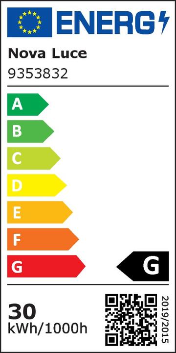 Energie-Label Nova Luce Rando Thin (1845 lm)