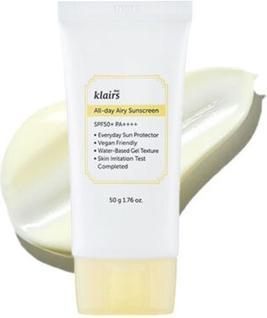Image du produit Klairs All-day Airy Sunscreen (Crème solaire, SPF 50+, 50 ml)