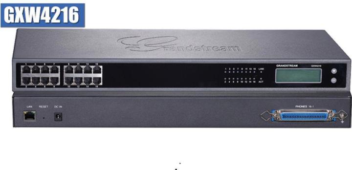 Image du produit Grandstream GXW4216 - Adaptateur téléphonique VoIP - 16 ports