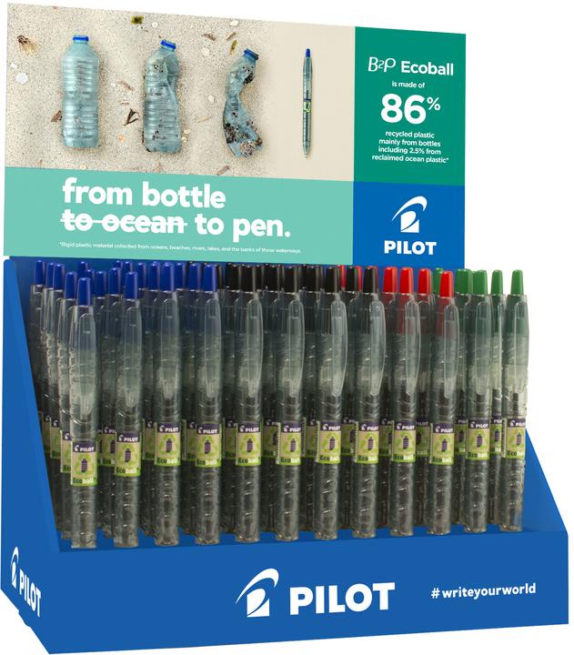Produktbild Pilot Kugelschreiber (Blau, Schwarz, Rot, Grün, 199 x)