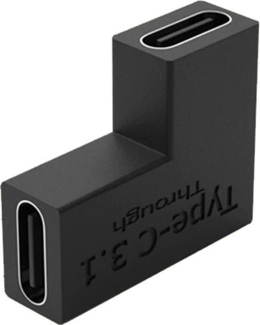 Actual product image PowerGuard USB-C 90 degree angle connection adapter (USB 3.1)