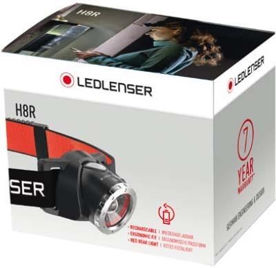 Actual product image Ledlenser H8r (600 lm)