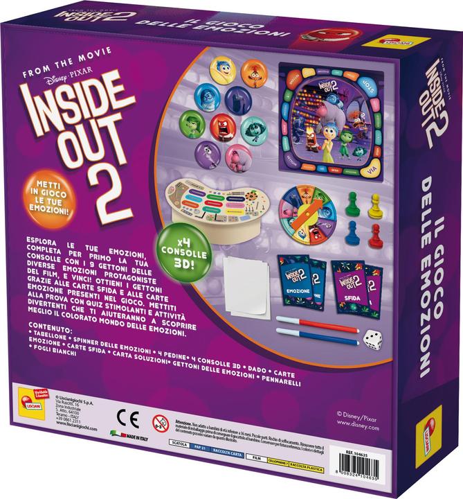 Immagine prodotto Lisciani Inside Out 2 Il Gioco Delle Emozioni