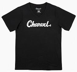 Charvel Ladies Tee Toothpaste Logo bk M (M)