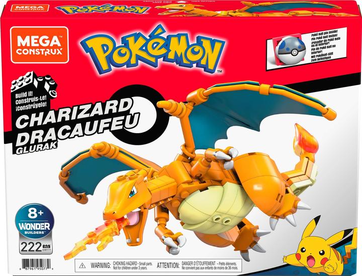 Image du produit Mega Construx Kit de construction Pokemon - Glurak