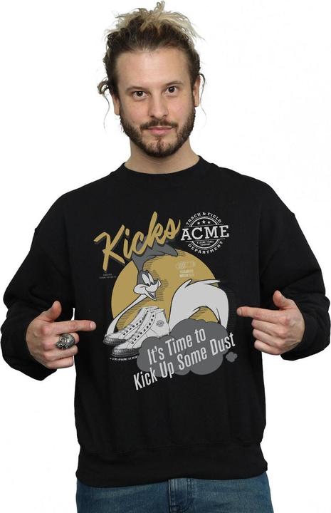 Actual product image Looney Tunes Mens Road Runner Kicks Sweatshirt (XXL)