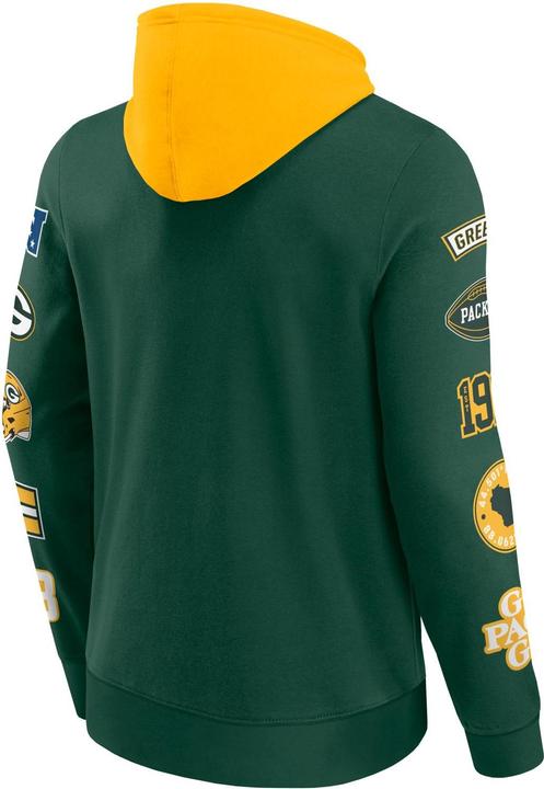 Produktbild Fanatics Green Bay Packers NFL Sleeve Prints Hoody - L (L)