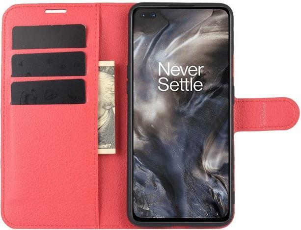 Productafbeelding MU Classic Litchi Leren Boekomslag Serie (OnePlus Noord)