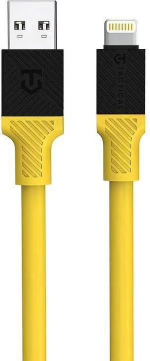 Immagine prodotto Tactical Cavo Fat Man tattico USB-A/Lightning 1m giallo (1 m, USB 2.0)