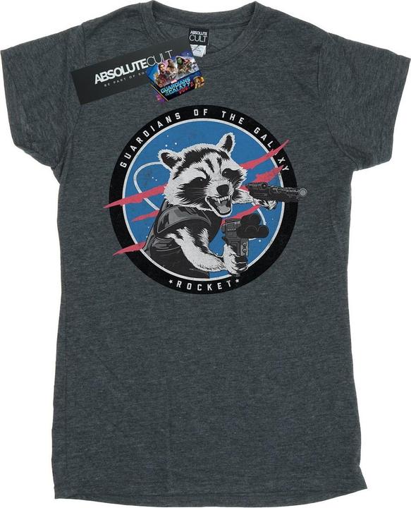 Produktbild Guardians Of The Galaxy Rocket Emblem TShirt (L)