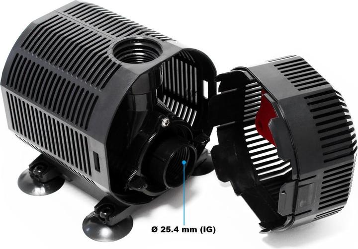 Produktbild SunSun CQB-2000 SuperECO 2300 l/h 35 W Teichpumpe mit Keramikachse Filterpumpe