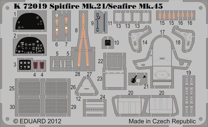 Immagine prodotto MPM Spitfire Mk.21/Seafire Mk.45