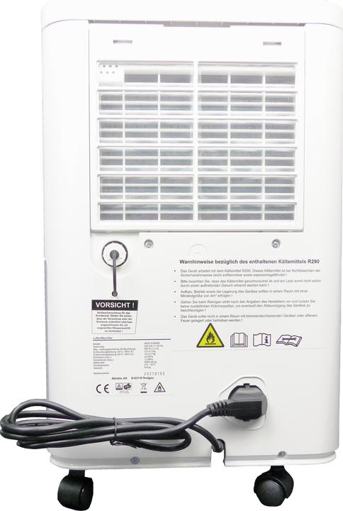 Actual product image WDH 310EKW 12L Dehumidifier (25 m², 12 l/24h)