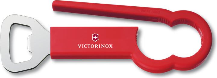 Victorinox ouvre-bouteilles PET, rouge (Ouvre-bouteille à couvercle en plastique)