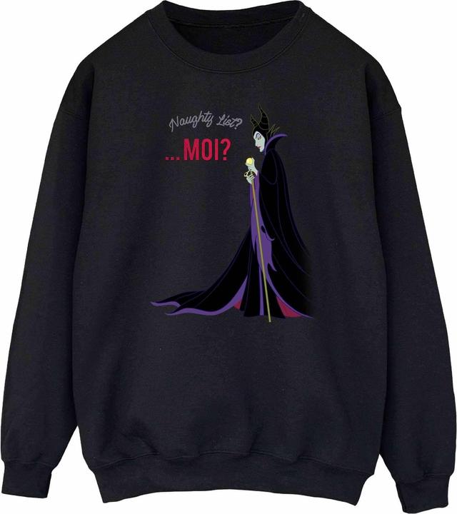 Image du produit Disney - Sweat MALEFICENT CHRISTMAS NAUGHTY LIST - Femme (S)