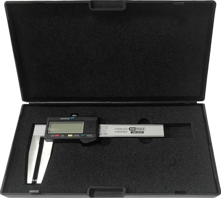 Actual product image KS Tools Digital Brake Disc Caliper 0-60mm, 160mm (6 cm)
