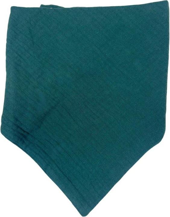 Actual product image Milkii Bandana scarf made of muslin cotton, extra-large, khaki