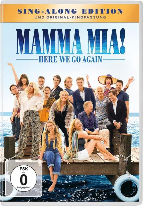 Mamma Mia! Here we go again (DVD, 2018, German)