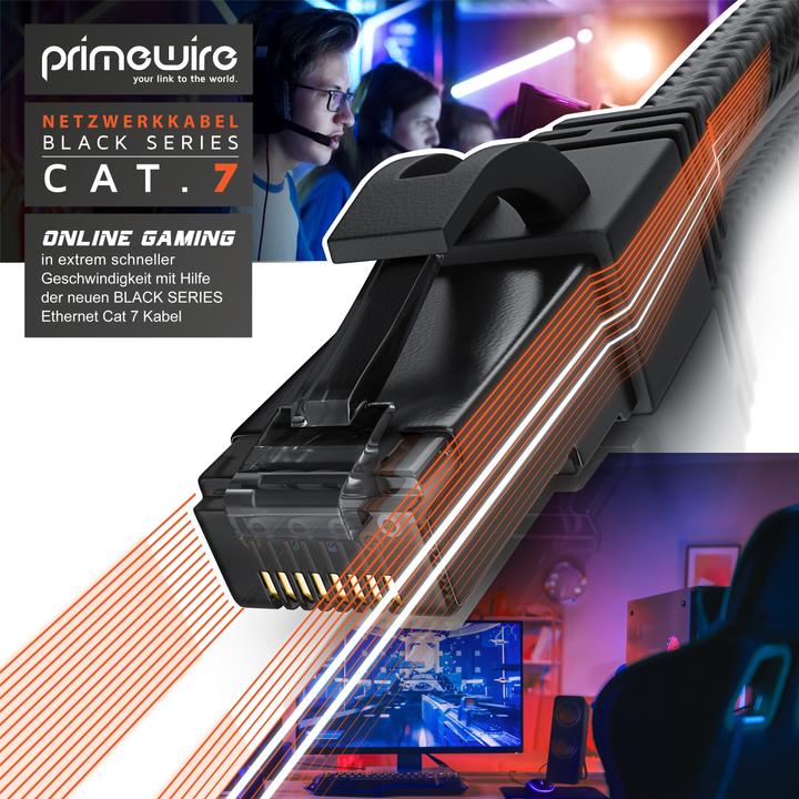 Immagine prodotto Primewire Netzwerkkabel (S/FTP, CAT7, 3 m)