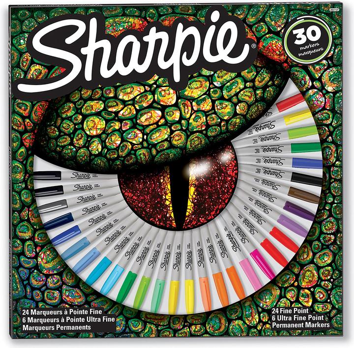 Sharpie Set ”Eye” (Multicolor, 1 mm, 30 x)
