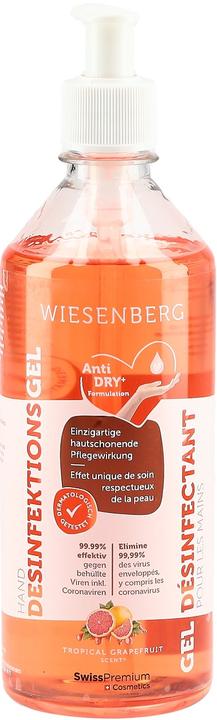 Produktbild Wiesenberg Hand Desinfektionsgel Tropical Grapefruit Gel (500 ml)