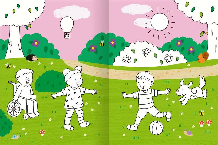 Produktbild das grosse Malbuch - Fussball