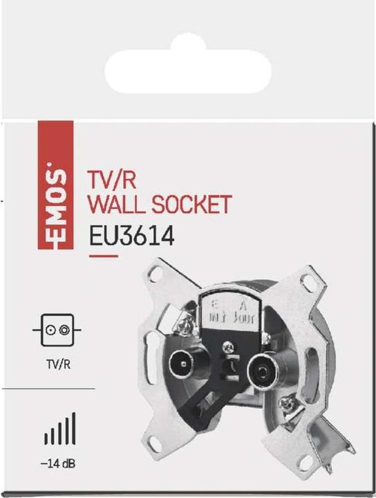 Produktbild Emos Antennen-Steckdose EU 3614 (Antennendose)