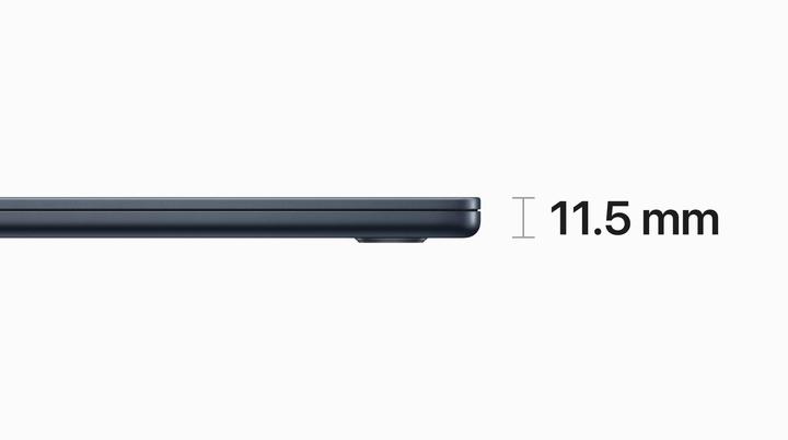 Produktbild Apple MacBook Air – 2023 (15", M2, 8 GB, 512 GB, CH)