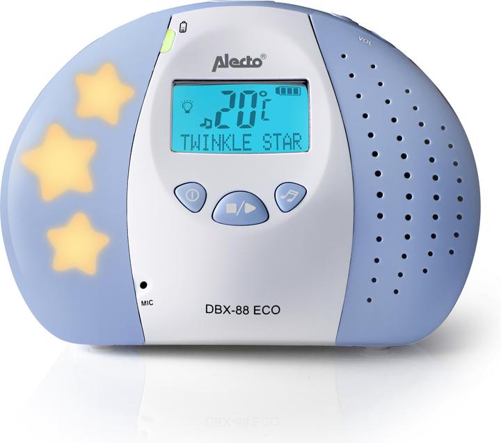Productafbeelding Alecto Dbx-88 Eco (Babyfoon Audio, 300 m)