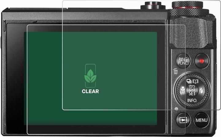 Image du produit ScreenLeaf Film de protection durable Protection d'écran Film clair transparent (Protecteur d'écran, PowerShot G7 X Mark II)