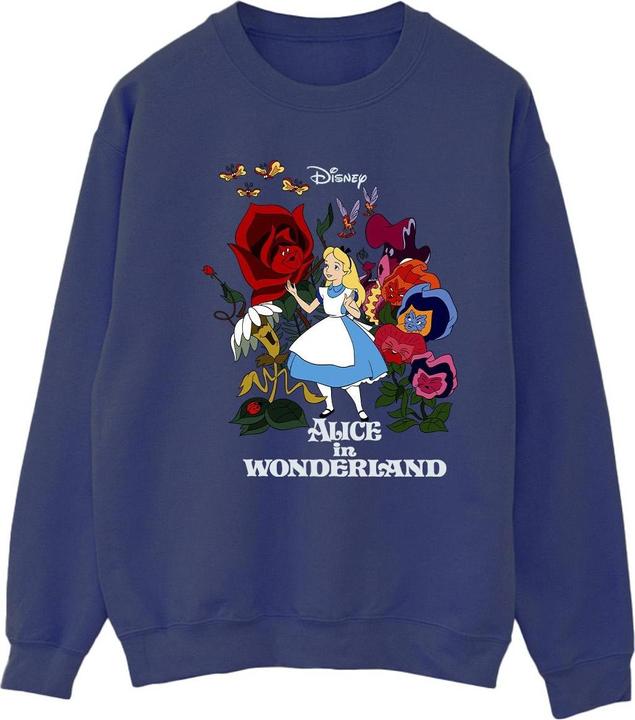 Produktbild Disney Alice im Wunderland Blumen Sweatshirt (XXL)