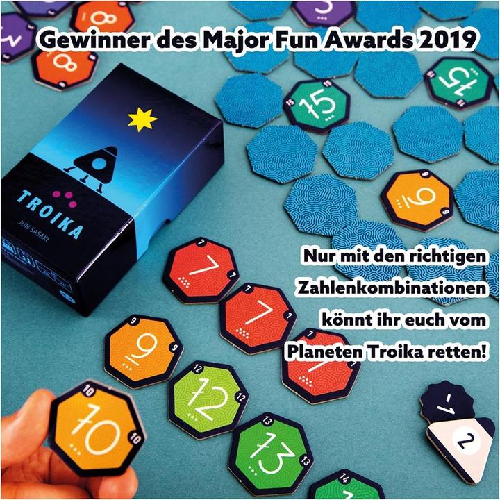 Actual product image Oink Games Troika, d (German, French, Italian, English)