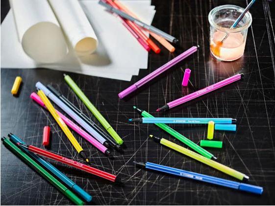 Actual product image STABILO Pen 68 (Multicoloured, 65 x)