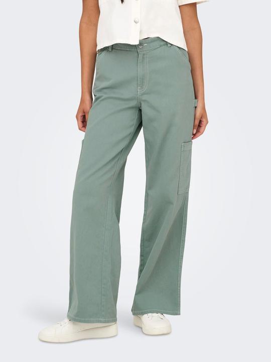 Actual product image JdY Wide leg cut High waist trousers Cargo trousers (L)