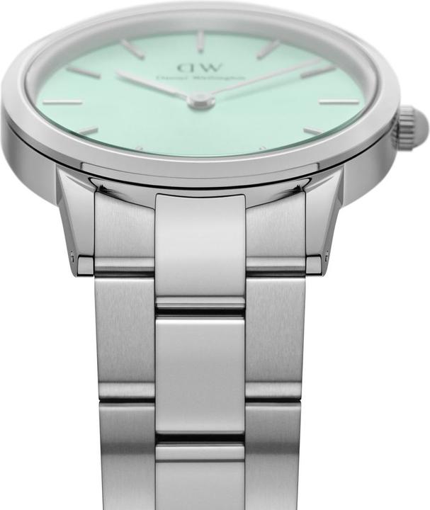 Immagine prodotto Daniel Wellington Iconic Link Mint Silver (28 mm) (Orologio da polso analogico, 28 mm)