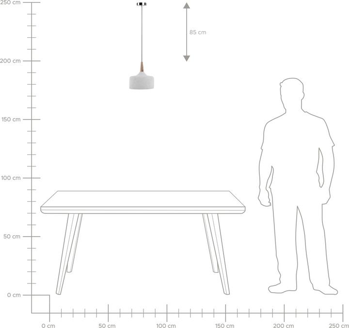 Actual product image Beliani Burano (E27)