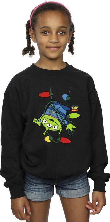 Produktbild Disney Toy Story Christmas Lights Aliens Sweatshirt Mädchen (140, 146)