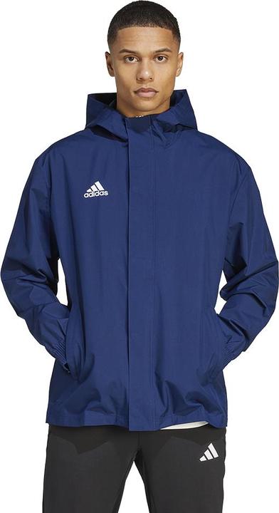 Produktbild adidas Herren Entrada 22 Allwetterjacke Marineblau IK4011 (2XL) (XXL)