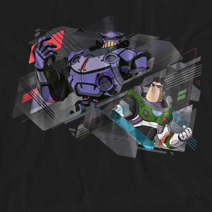 Actual product image Mattel Unisex Adult Buzz & Emperor Zurg T-Shirt (M)