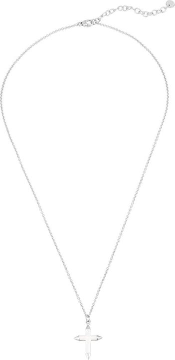 Image du produit Glanzstücke München Femmes Croix en argent sterling argent 40,0 cm chaîne de base + 5,0 cm d'extension - 33816 (Argent Sterling, 40 - 45 cm)