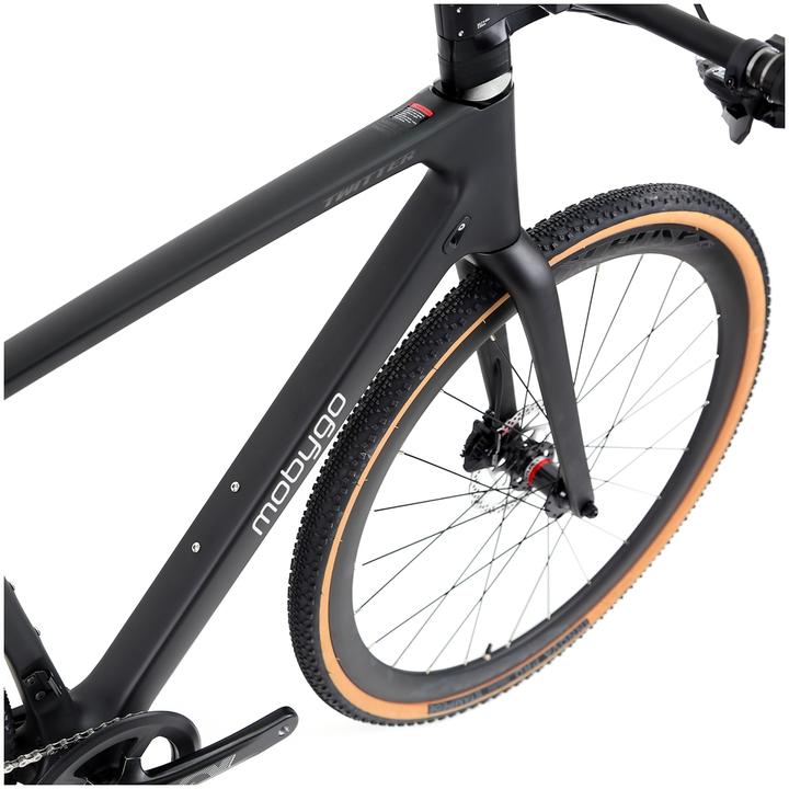 Actual product image Mobygo Twitter V1-PB Carbon schwarz (51 cm)