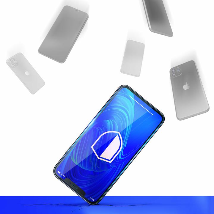 Actual product image 3MK NeoGlass for iPhone X / XS black frame (1 Piece, Apple iPhone X)