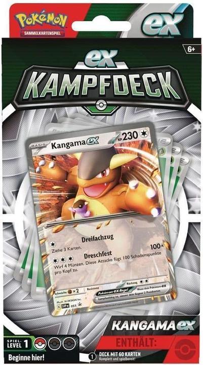 Pokémon TCG présentoir EX-Kampfdeck Octobre 2023 (6) *ALLEMAND* (Deutsch, Booster Display)