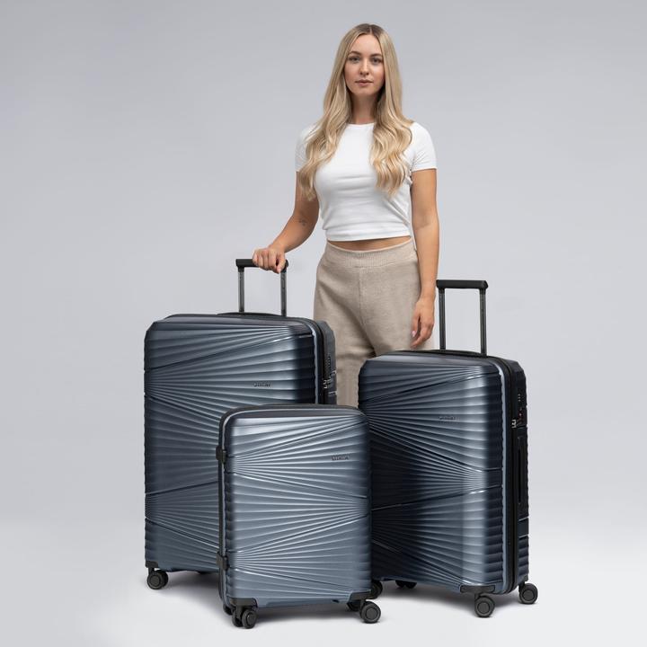 Produktbild Pactastic Collection 02 THE THREE SET 4 Rollen Kofferset 3-teilig (204 l, XL (ab 115l))