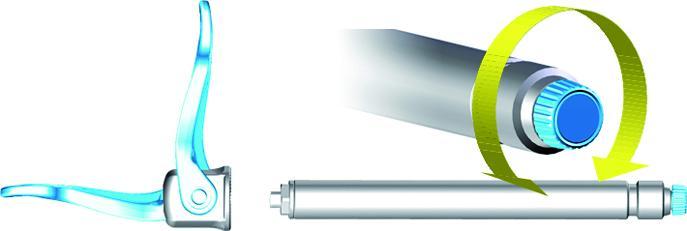 Image du produit Shimano SM-AX720 E-Thru axe traversant HR 12 x 142 mm