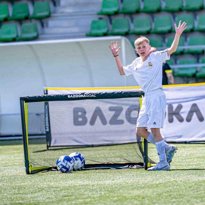 Actual product image BazookaGoal Football goal 150 x 90 cm
