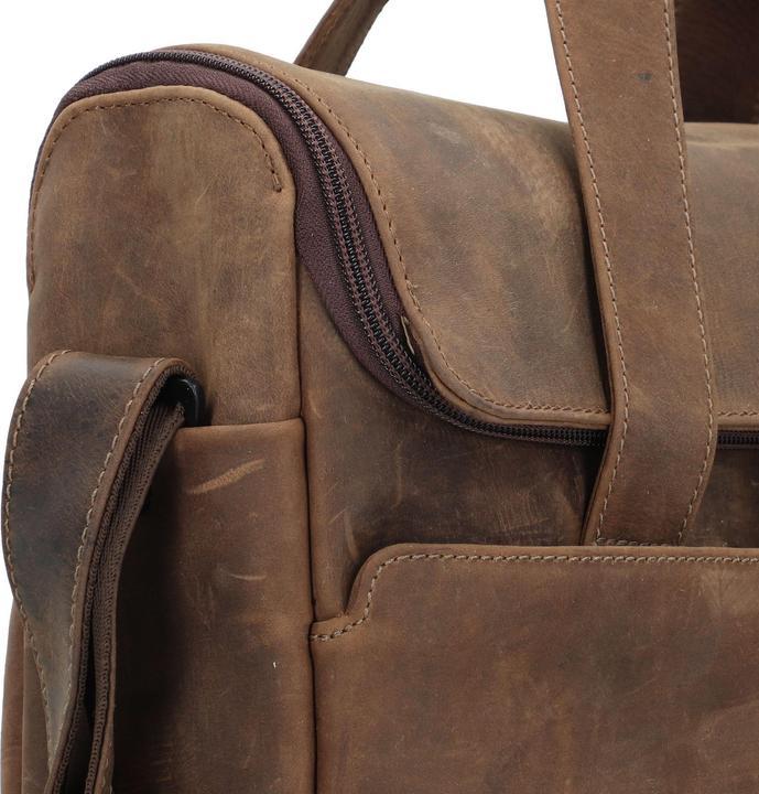 Immagine prodotto Harolds Cartella 2 in 1 in pelle con scomparto per laptop da 36 cm