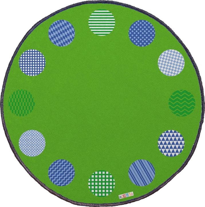 Actual product image Achoka Play carpet morning circle (200 x 200 cm)